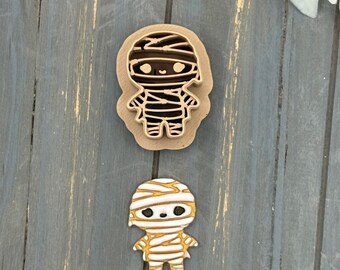 Mummy Clay Cutters, Polymer Clay Cutters, Kawaii Halloween Mummy Earring Charm Tool