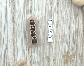 Stacked Ghost Clay Cutters, Polymer Clay Cutters, Halloween Earring Charm Tool