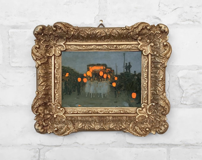 No. 120 The Lantern Parade by Thomas Cooper Gotch c.1918