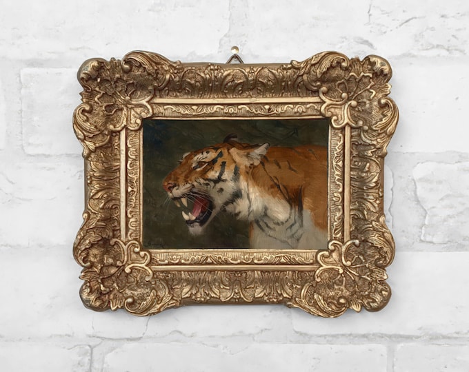 No. 83 - Roaring Tiger (Tigre Rugissant) by Gustave Surand c.1900
