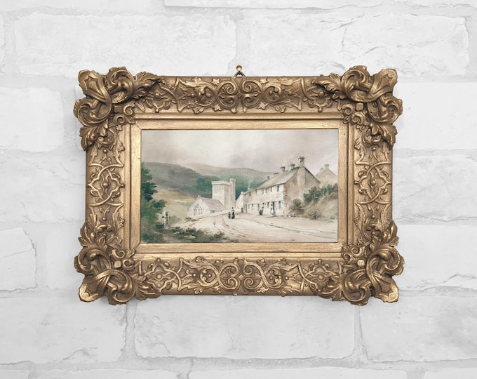 No. 13 - Landscape with Cottage and Church