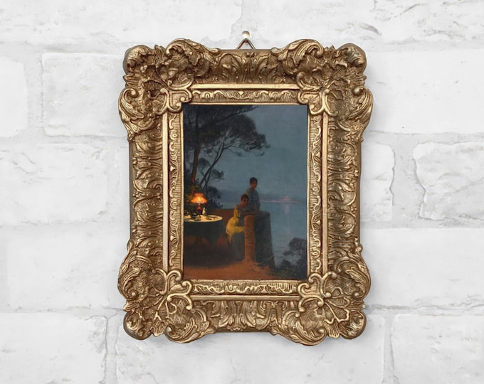 No. 111 Evening in front of the Mediterranean Sea, Cote d'Azur by Marcel Rieder c.1932