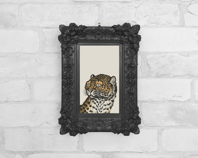 No.66 - Head of a Panther by Ludwig Heinrich Jungnickel c.1900