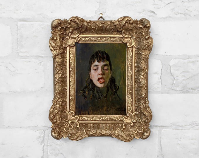 No. 119 Gorgon's Head by Wilhelm Trübner c.1891