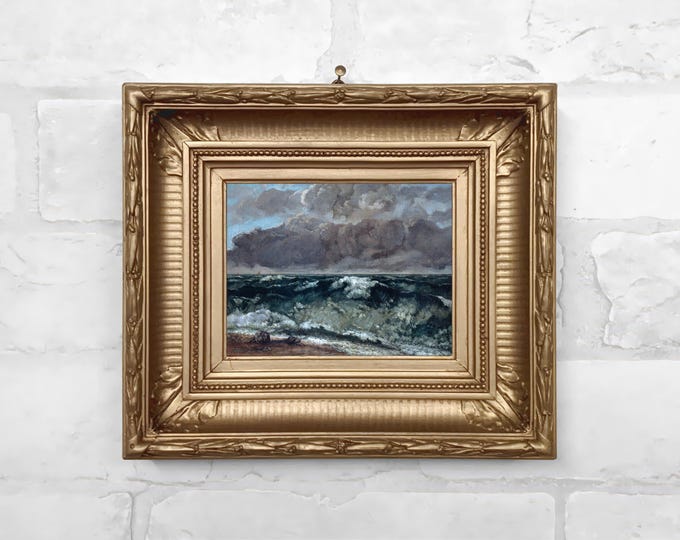 No. 42 - The Wave by Gustave Courbet c.1869