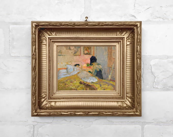 No. 31 - Madame Hessel et la Manucure by Édouard Vuillard c.1906