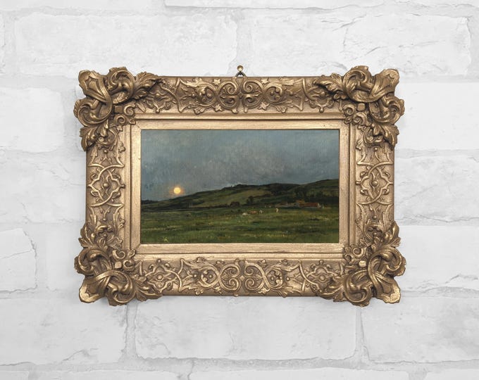 No. 82 - Landscape with Cows by Charles Francois Daubigny c.1870