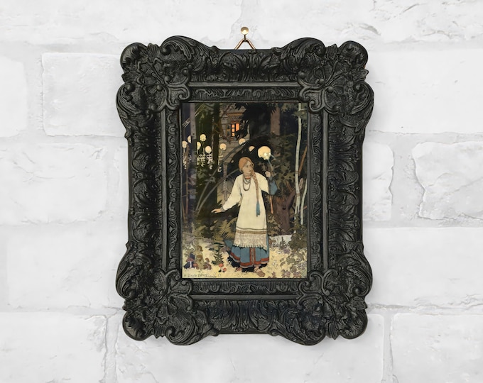 No. 68 - Vasilisa the Beautiful by Ivan Bilibin c.1899