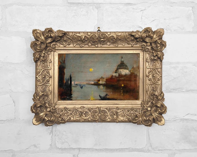 No. 94 - The Grand Canal, With A Full Moon, Venice by James Jebusa Shannon c.1910