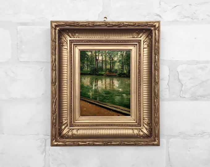 No. 56 - The Yerres, Effect of Rain by Gustave c.1875