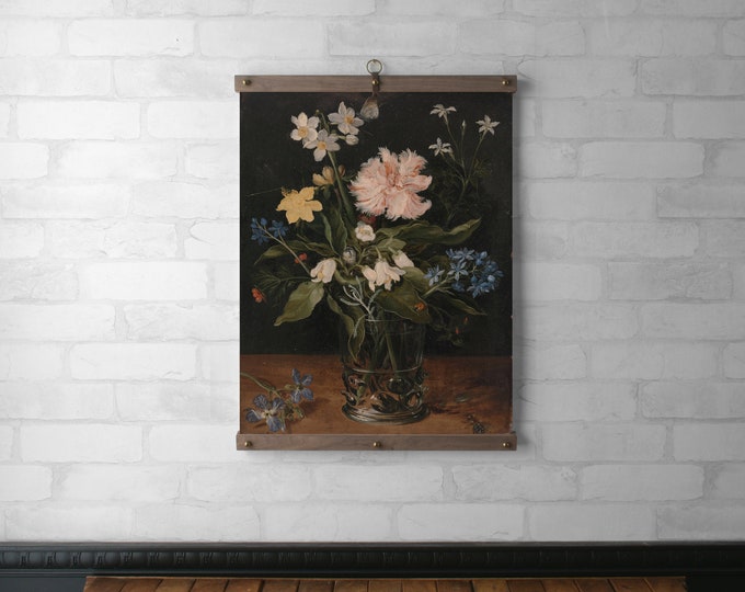 Still Life with Flowers in a Glass