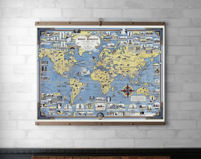 World Wonders Map