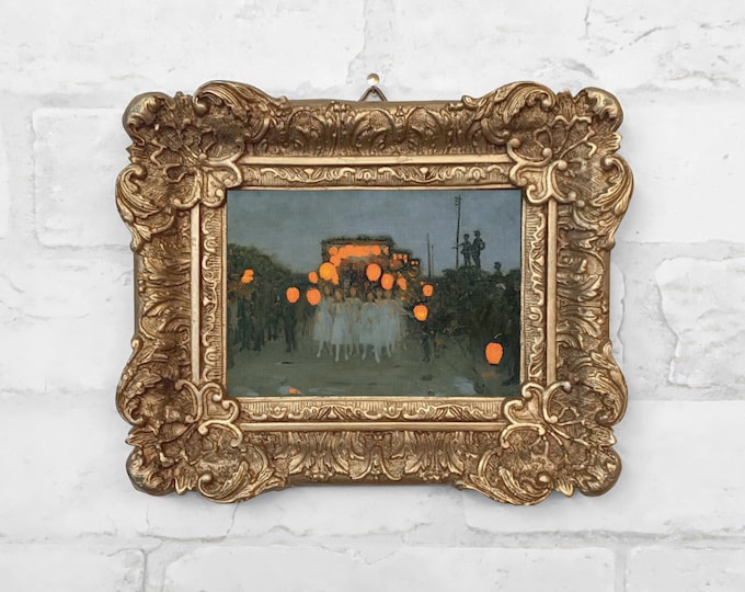 No. 120 The Lantern Parade by Thomas Cooper Gotch c.1918