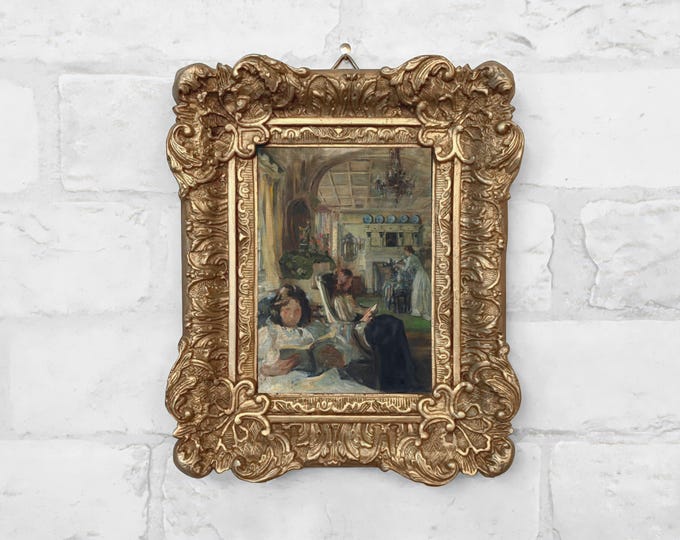 No. 115 - The Drawing Room by Sir James Jebusa Shannon c.1900