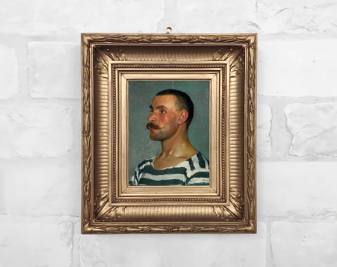 No. 41 - Study of a Gondolier’s Head by Dominik Skutecký c.1903