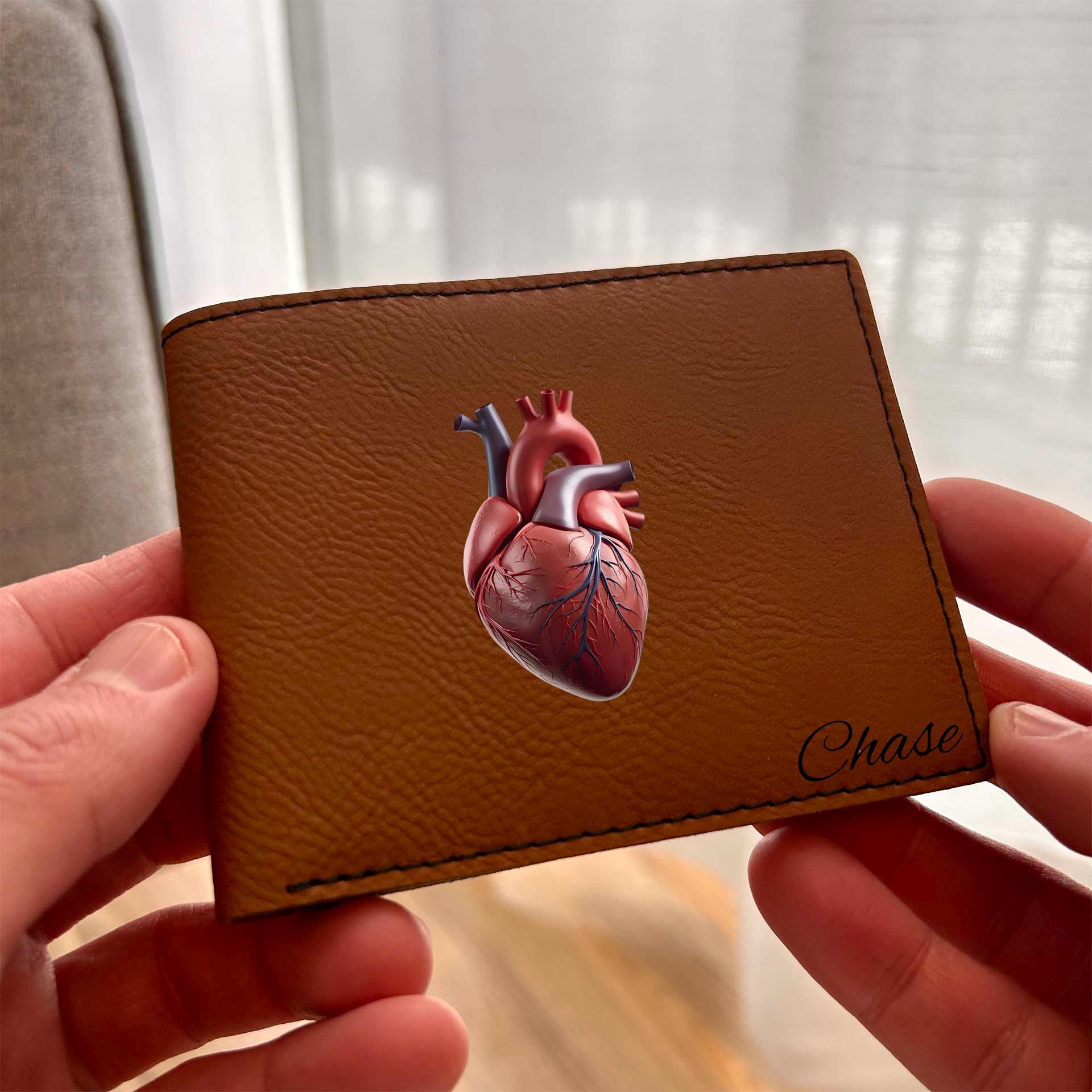 Anatomical Heart Wallet - Etsy