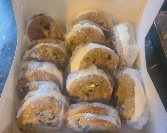 Sugar Free Amish Whoopie Pies (12 Pack) | Made from 100 Year Old Recipe | Homemade with Love & Faith | Not Gluten Free