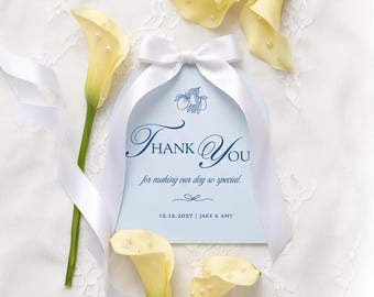 La Dolce Vita Lemon Wedding Thank You Cards