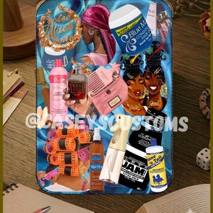 Black Girl Magic Kindle Insert | Melanin E-Reader Paper (Digital Download)