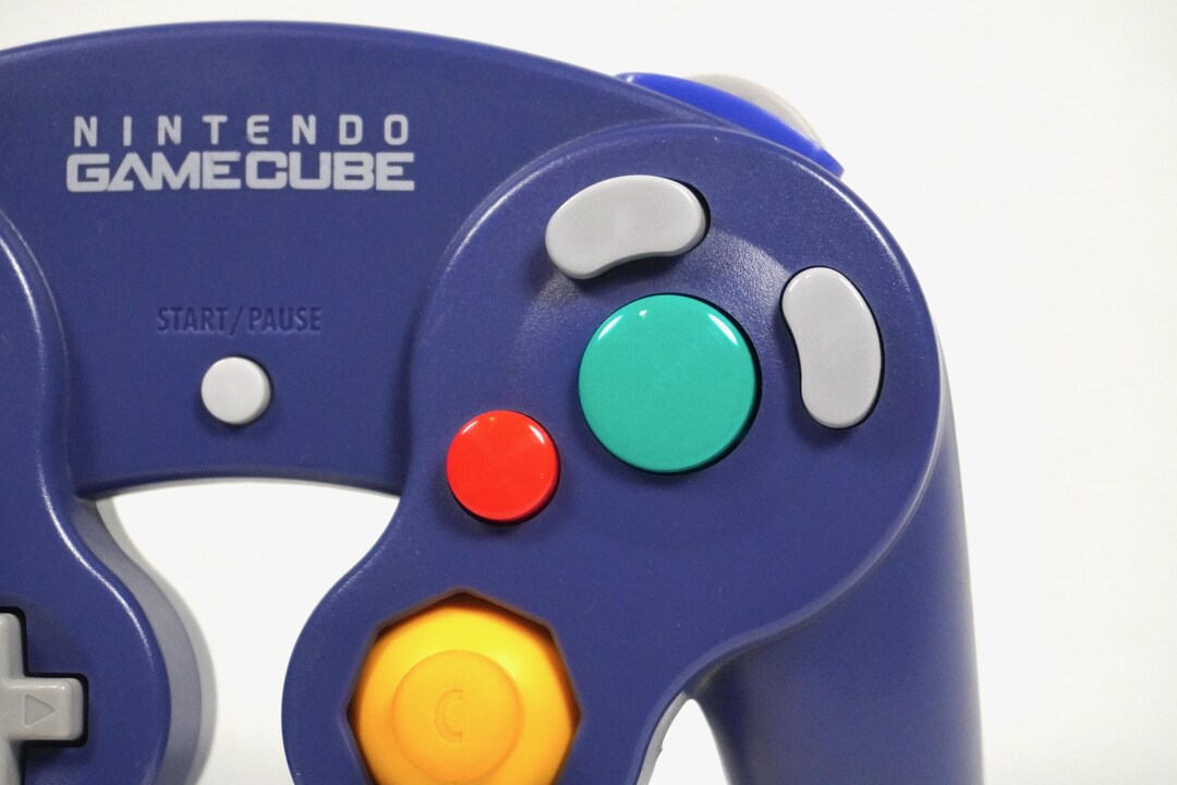 Gamecube Controller OEM Bald Buttons (smooth, Original Color, OEM Part ...