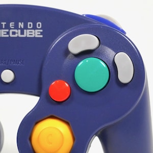 Gamecube Controller Bald Buttons (glatt, Originalfarbe)