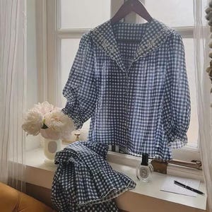 Vintage French Pyjamas - Etsy