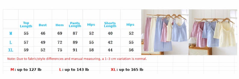 Muslin Cotton Pajama Set Women, Soft Summer Loungewear, Ruffle Strap Sleepwear, Breathable Gauze PJs, Cute Comfy Home Outfit image 9