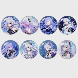 6 Spille Badge Anime Ghost Slayers &ndash; Distintivi In Metallo 58MM Per Zaino, Giacca E Borsa, Ideali Per Collezionisti E Cosplay