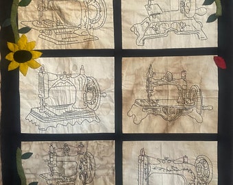 Sunflowers & Sewing Machines