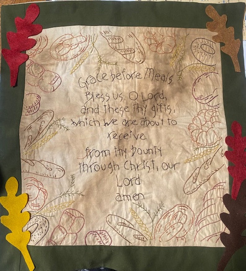 Blessing Before Meals - Etsy