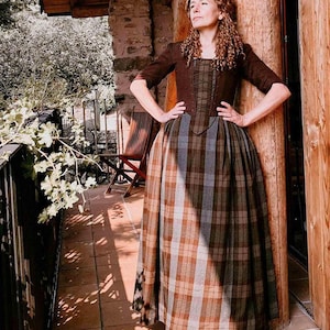 outlander brown dress Outlander Dress