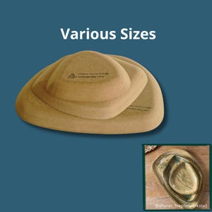 Pebble WR Soft Edge Keramikformen; Holzformen mit Drapierung für Teller, Platten und Schüsseln
