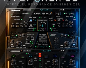 Just Released - HYDRONEXIUS 5 – Parallel Resonance Synthesizer - Reason Studios 14 ReFill (Digital Download)