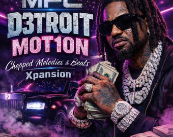 MPC Trap Expansion – D3TROIT MOT1ON Detroit Trap Melodies & Beats (Digital Download)
