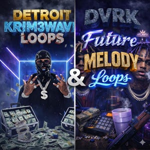 Pacchetto di loop di melodie trap – Campioni WAV di Atlanta Future e Detroit (senza diritti d'autore)