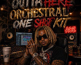OUTTA HERE – Wheezy Type Orchestral One Shot Kit Trap Producer One Shot Kit Pack  (Digital Download)