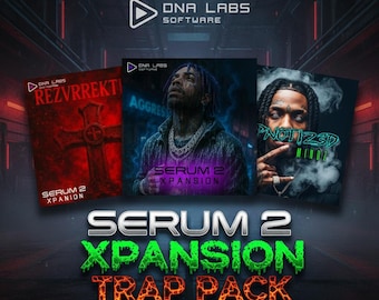 Serum 2 Trap Preset Pack – 3 Banks, 196 Presets (Digital Download)