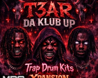 MPC T3AR DA KLUB Trap Trumset-expansion – Memphis Style 808s (digital nedladdning)