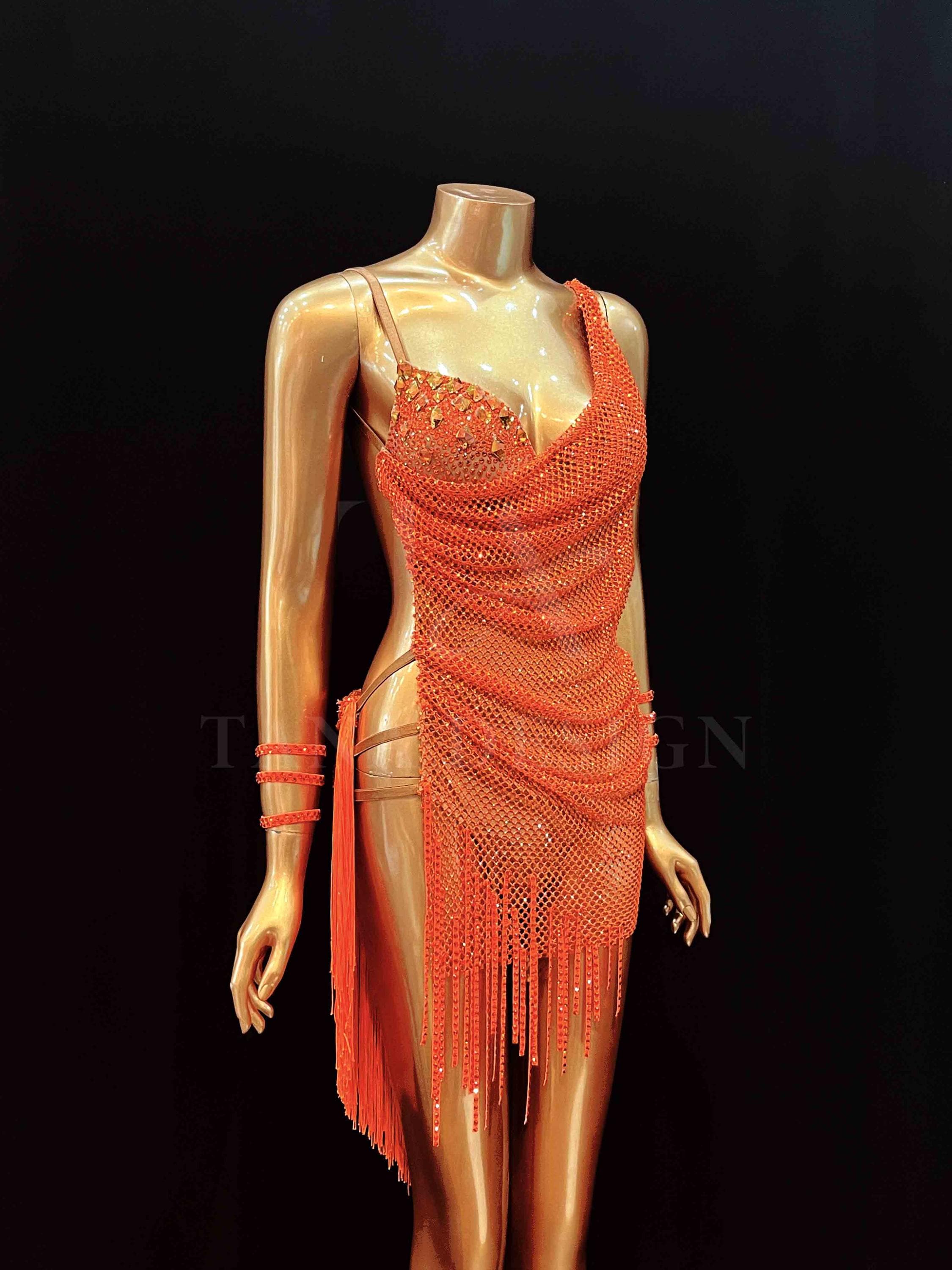 Latin dance dress - Etsy 日本
