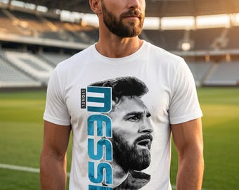 Camiseta personalizada de Messi / Regalo para amantes de Messi / Camiseta para fans de Lionel Messi / Camiseta de fútbol FIFA 2026 / Ropa unisex para aficionados