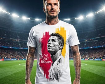 Camiseta personalizada de fan de Ronaldo de la FIFA 2026: regalo único y personalizado con tu foto y texto.