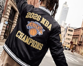 Inspired New York Knicks NBA Champion Embrioderied Jacket