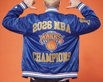 Inspired New York Knicks NBA Champion Embrioderied Jacket