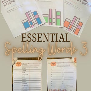 Orthographe essentielle 3 (pour CC, Essentials, Foundations, et plus)