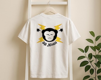 Funny t-shirt | White t-shirt. Gildan 5000