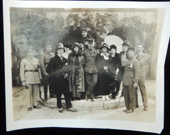 Vintage Movie Still -  Early 1900s Movie Still - Hollywood Memorabilia - Portrait of Movie Actors