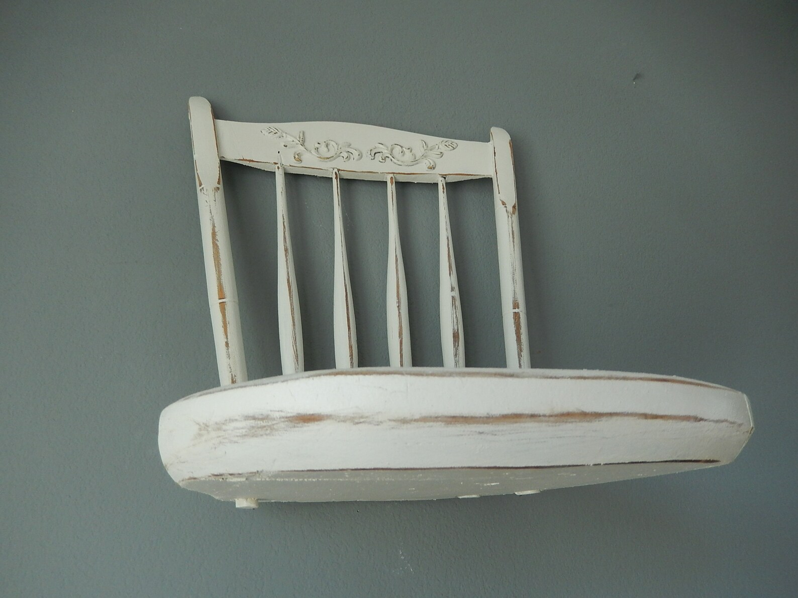 Hanging Wall Shelf Shabby Wall Shelf Chair Back Wall Shelf Etsy