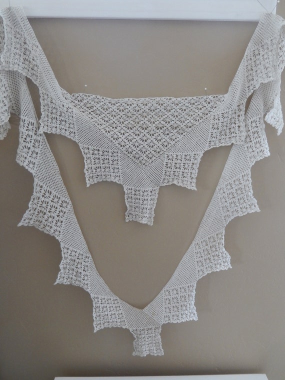 Antique Crocheted Collar - Vintage Crocheted Colla