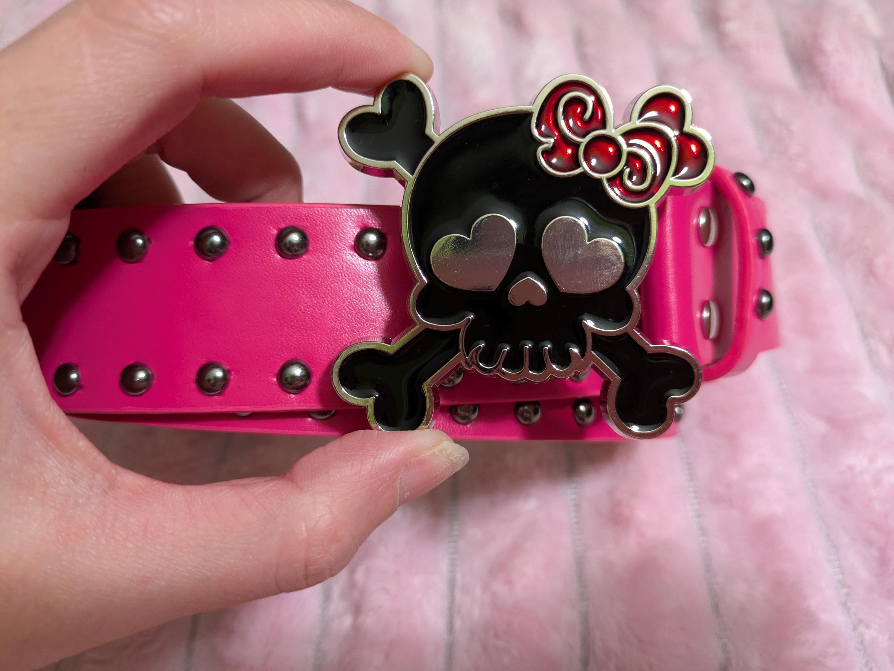 Pink Punk Belt - Etsy Finland