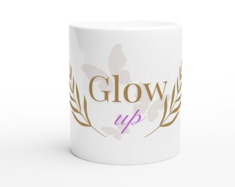 Minimalist 325ml mug | Aesthetic coffee mug gift | Minimalist coffee mug | Glow up